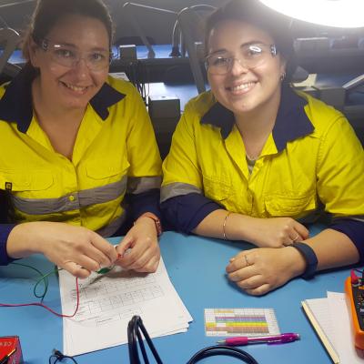 Women in Defence Industry students